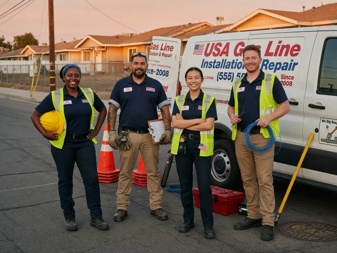 Gas Line Installation company in Only, TN